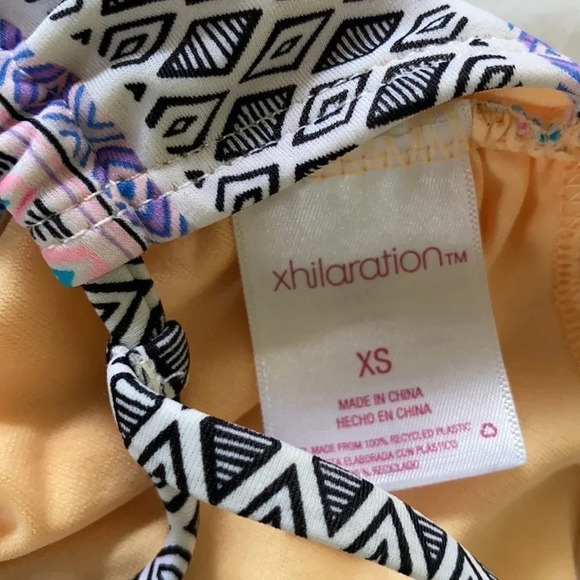 Xhilaration Blue Bikini bathing shirt size XS - Picture 6 of 6